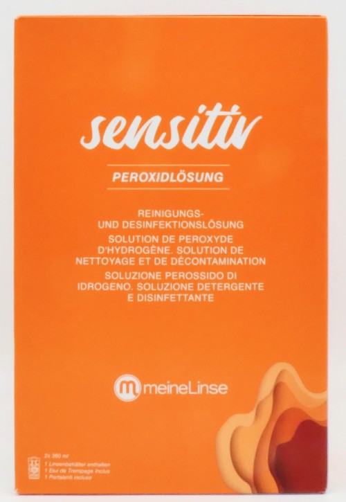 meineLinse® sensitiv Peroxidlösung 2x360ml