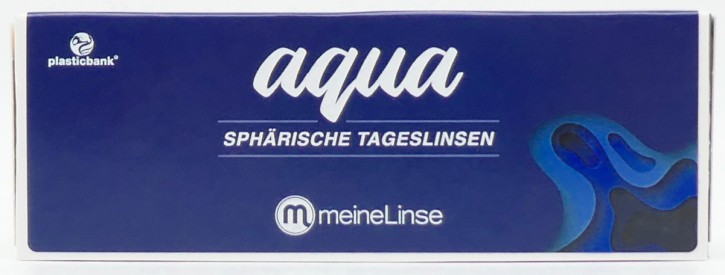 meineLinse aqua sphärische Tageslinsen - 5 Testlinsen