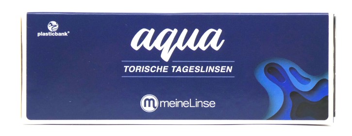 meineLinse aqua torische Tageslinsen - 5 Testlinsen