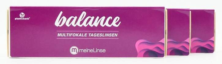 meineLinse balance multifokale Tageslinsen - 90er Box