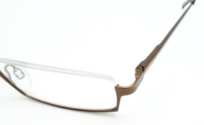 Fertiglesebrille Nylor Metall braun