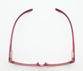 Fertiglesebrille Kunststoff Steckbügel Schwarz Rot 05-21020-01